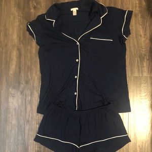 Button up pajama set